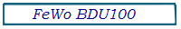FeWo BDU100