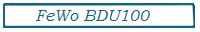 FeWo BDU100